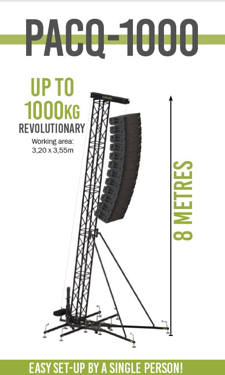 You can build stages in all sizes and heights with our stage podiums. It&apos;s a bit like Lego blocks.